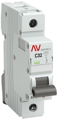 Выключатель автоматический EKF Averes AV-6 1п 32А C 6кА картинка